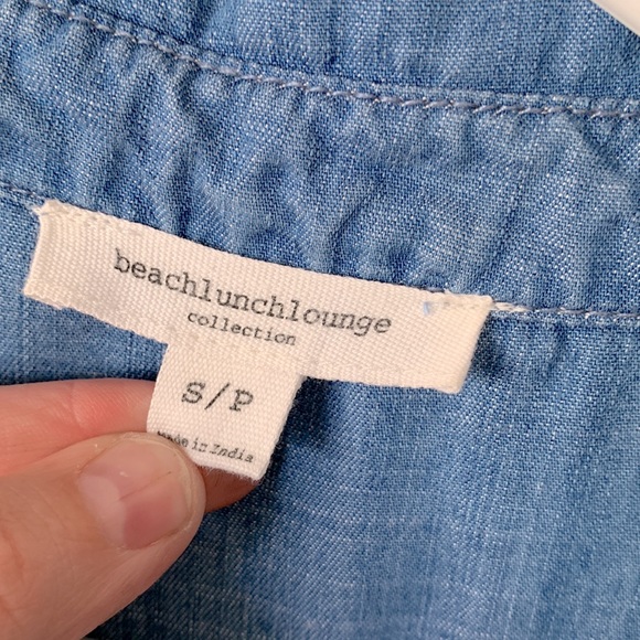 Denim-look shirt dress size small - Picture 4 of 7